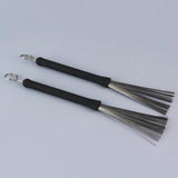 1 Pair Of Rubber Handle Metal Wire Drum Throw - shopwishi 