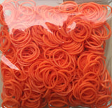 600 Elastic Different Colors Rubber Loom Bands Bracelet