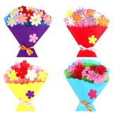 DIY Bouquet Toys for Children Crafts Kids Flower Pot Potted Plant Kindergarten Learning Education Toys Montessori Teaching