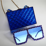 Handbags Matching Purse and Glasses Set Bulks of Women Sunglasses and Purse Set