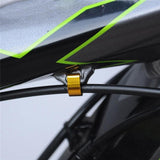 10pcs Bike Bicycle Cycle MTB C-Clips Buckle Hose