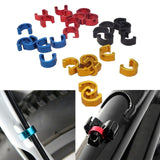 10pcs Bike Bicycle Cycle MTB C-Clips Buckle Hose