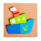Montessori Materials Children Jigsaw Board Educational Wooden Toys