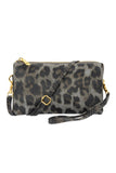 7013lpd - Faux Crossbody Wristlet Bag