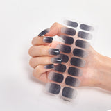 Nail-art Sticker Pure Solid Color Self Adhesive Nail Sticker Nail Sticker