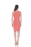 Solid Sleeveless Bodycon Dress