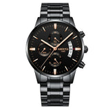 NIBOSI Men's Masculino Military Quartz Wrist Watch