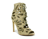 Petals Ankle Heel Stone Cream