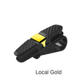 Car Accessories Interior Car Glasses Case Auto Sun Visor Glasses Holder Sunglasses Clip Card Holder Eyeglasses Accessories 1pc