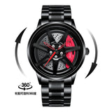 NEKTOM TE-37 Car Wheel Watch Men Quartz Watch Drop Shipping Luxury Men Wrist Watch