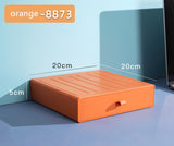 Plastic Desktop Organizer With Drawers Mini Desk Storage for Office Vanity Cosmetic Makeup Organizer With Storage Case