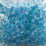 600 Elastic Different Colors Rubber Loom Bands Bracelet