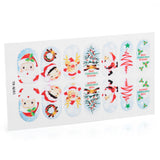 12 Color 3D Stereo Christmas Manicure Jewelry Decal Nail Sticker