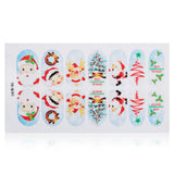 12 Color 3D Stereo Christmas Manicure Jewelry Decal Nail Sticker