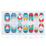 12 Color 3D Stereo Christmas Manicure Jewelry Decal Nail Sticker