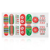 12 Color 3D Stereo Christmas Manicure Jewelry Decal Nail Sticker