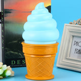 Ice Cream Cone Shaped Night Light LED Lamp for Kids