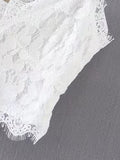 Lace Crop Cami Top