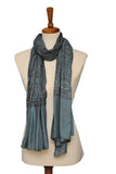 OM Hindu Yoga Meditation Prayer Shawl - Large Color Base