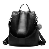 Quality Leather Anti-thief Women Backpack