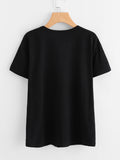 Rose Print T-shirt