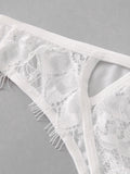 Eyelash Lace Lingerie Set