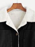 Contrast Sherpa Lined Jacket