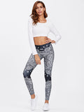 Ornate Print Leggings