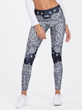Ornate Print Leggings