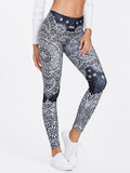 Ornate Print Leggings
