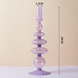 Nordic Glass Candle Holders Romantic Dinner Home Decoration