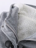 Horn Buckle Dual Pocket Coat