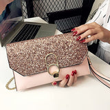 New envelope bag clutch bag slanting small bag Korean version of the