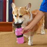 Dog Water Bowl Bottle Sipper Portable Aqua Dog Travel Water Bottle