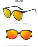 Cat Eye Brand Designer Sunglasses Women Luxury Plastic Sunglasses