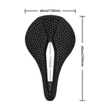 ZTTO Bicycle 3D Printed Saddle Titanium Rails Ti Power Patented Material Comfortable Road Bike MTB Seat Cozy Honeycomb Cushion
