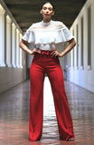 The Gorgeous Belted Chic Pants