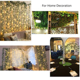 LED String Lights 2M 20led/ 5M 50LED Maple Leaf Garland Christmas Fairy Lights for Home Bedroom Wall Patio Decoration