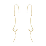 Unique Artsy Abstract Lady Breast Statement Hoop Earrings for Women Van Gogh Hollow Outline Body Earrings 2020 Femme Bijoux