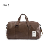 Gym Bag Leather Sports Bags Dry Wet Bags Men