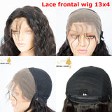For Black Women With Baby Hair Wig Brazilian 13X4 Straight Transparent Hd 100% Raw Virgin Human Hair Lace Front Wigs