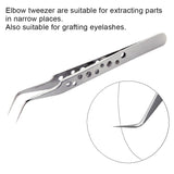 VETUS Eyelash Extension Tweezers Volume Lashes Stainless Steel Tweezer Non-Magnetic Eyelashes Tools Professional Makeup Tool
