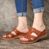 Women's Comfy Open Toe Corrector Cushion Sandals