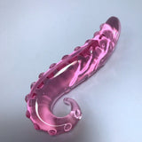 Pink Hippocampus Glass Dildo Realistic Sex Adults Toys