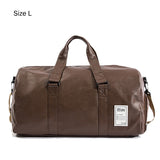 Gym Bag Leather Sports Bags Dry Wet Bags Men