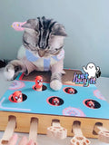 Hot Selling Dropshipping Pet Cat Funny Toy Cat Wood Toy Scratcher Board Cat Mouse Toy