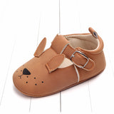 New 10 Colors Cute Animal Print First Walkers Soft Sole Pu Leather