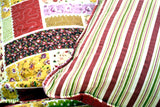 DaDa Bedding Multi Colorful Floral Red Patchwork Quilted Coverlet Bedspread Set (DXJ103269)