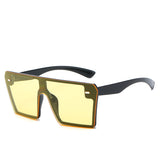 2021 Dropshipping Fashion Trendy High Quality Vendor Women Summer Oversize Large Big Frames Shades Sunglasses