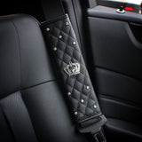 Universal Crystal Car Seat Belt Cover Diamond Hand Brake Gear Cover Auto Seat Belt Shoulder Pad Car Styling Suit for All Car